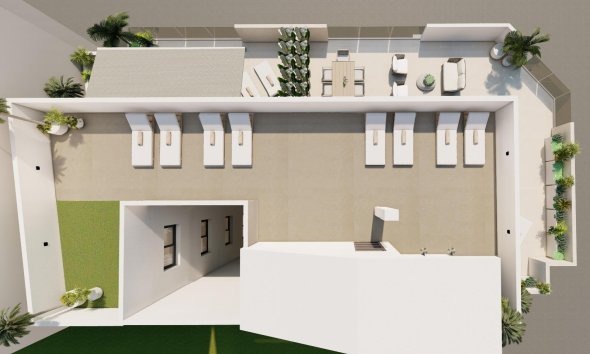 New Build - Bungalow - Guardamar del Segura - Pueblo