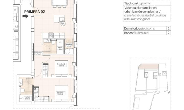New Build - Apartment - Hondón de las Nieves - Pueblo