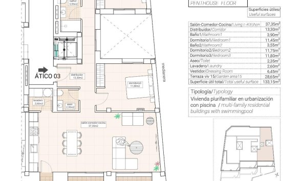 New Build - Apartment - Hondón de las Nieves - Pueblo