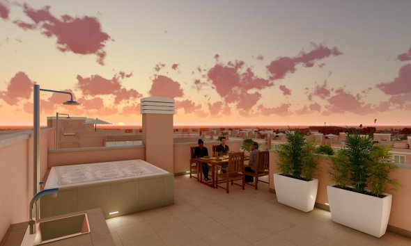 New Build - Terraced house / Townhouse - Pilar de la Horadada - Lo Monte