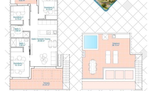 New Build - Apartment - Pilar de la Horadada - Lo Monte