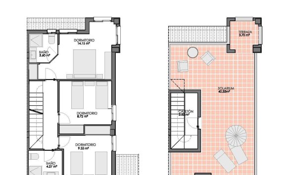 New Build - Terraced house / Townhouse - Bigastro - pueblo