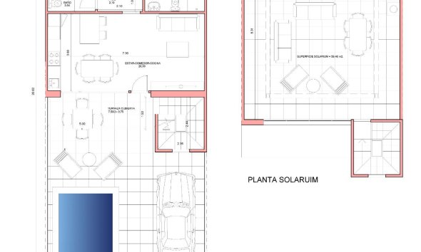 New Build - Terraced house / Townhouse - Fuente Álamo - La Pinilla