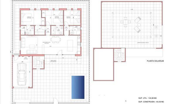 New Build - Villa - Fuente Álamo - La Pinilla