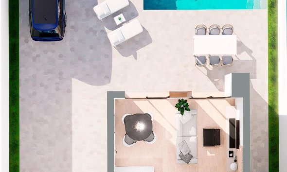 New Build - Terraced house / Townhouse - Orihuela Costa - La Zenia