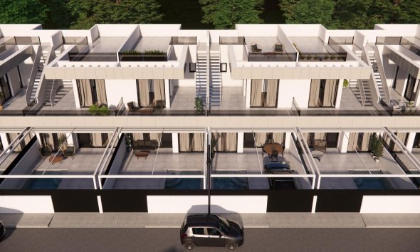 New Build - Terraced house / Townhouse - Rojales - Pueblo