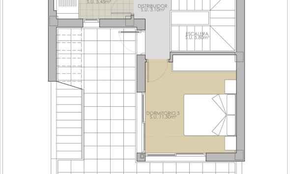 New Build - Terraced house / Townhouse - Rojales - Pueblo