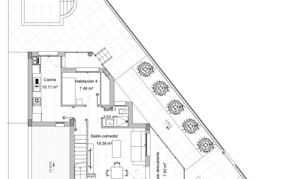 New Build - Terraced house / Townhouse - Los Alcazares - Torre del Rame