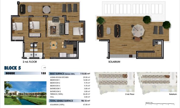 New Build - Apartment - Los Alcazares - La Serena Golf