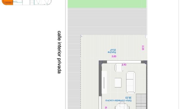 New Build - Terraced house / Townhouse - Orihuela Costa - Entre golf