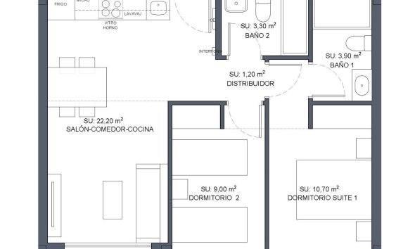 Obra nueva - Apartamento - Benijofar