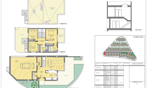 New Build - Terraced house / Townhouse - Monforte del Cid - Alenda Golf