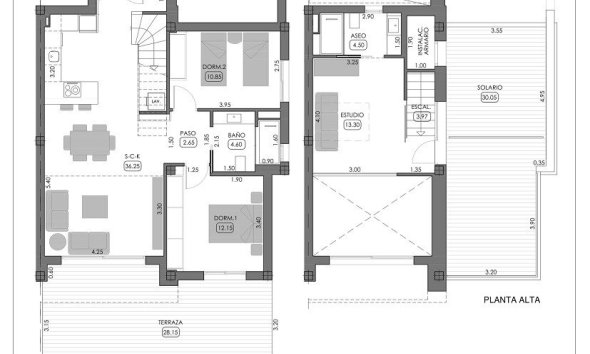 New Build - Terraced house / Townhouse - Algorfa - La Finca Golf