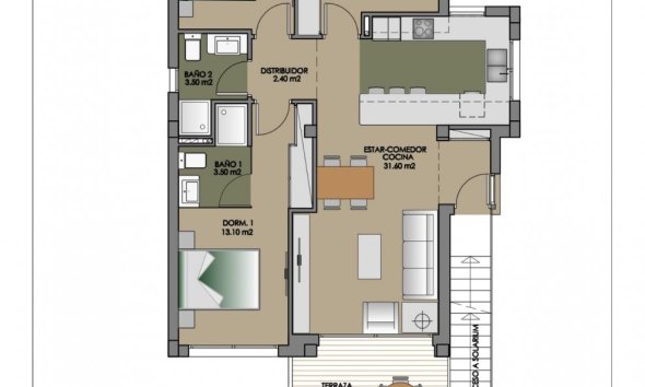 New Build - Terraced house / Townhouse - San Miguel de Salinas - VistaBella Golf