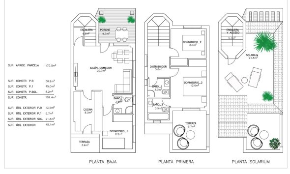 New Build - Terraced house / Townhouse - San Fulgencio - El Oasis