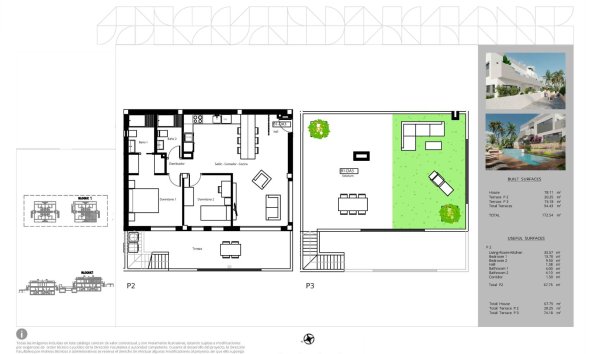 New Build - Terraced house / Townhouse - Torrevieja - Lago Jardín II
