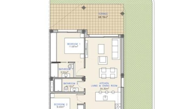 New Build - Bungalow - Los Alcazares - Serena Golf