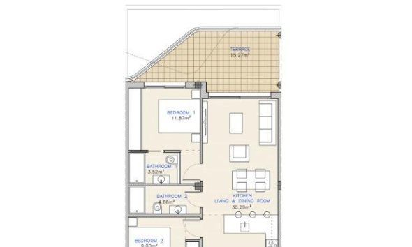 New Build - Apartment - Los Alcazares - Serena Golf