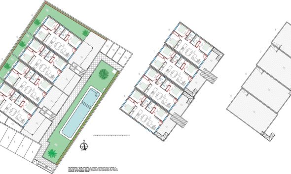 New Build - Terraced house / Townhouse - Pilar de la Horadada - Parque del Mediterraneo