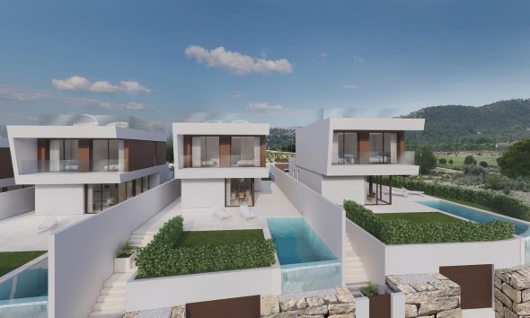 Obra nueva - Villa - Finestrat - Puig Campana Golf