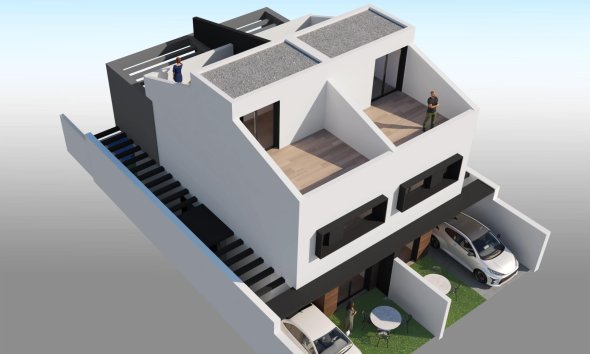 New Build - Terraced house / Townhouse - San Javier - Santiago De La Ribera