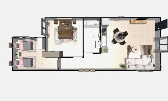 New Build - Terraced house / Townhouse - Hondón de las Nieves - La Canalosa