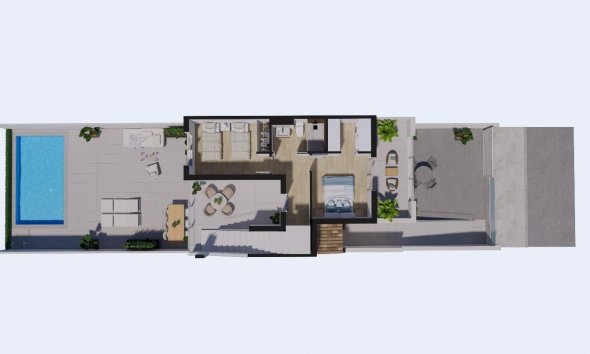 New Build - Terraced house / Townhouse - Los Alcazares - Serena Golf