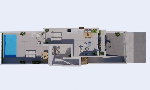 New Build - Terraced house / Townhouse - Los Alcazares - Serena Golf