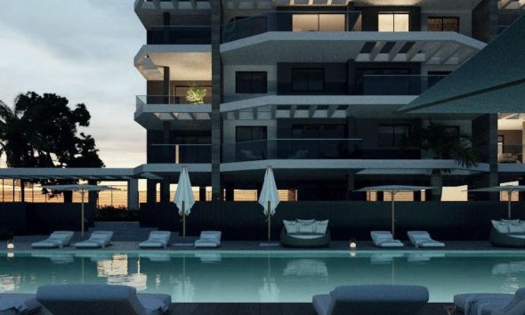 Obra nueva - Apartamento - Calpe - Playa Cantal Roig