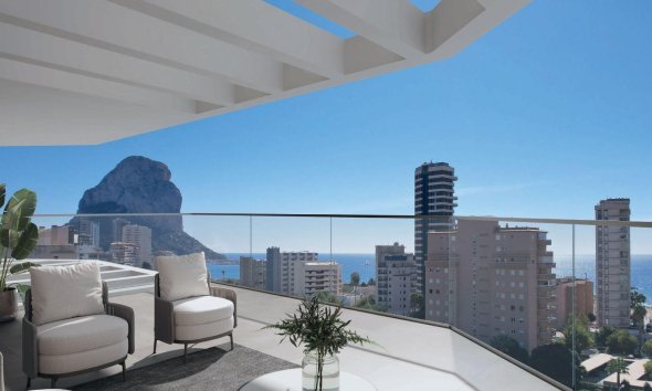 Obra nueva - Apartamento - Calpe - Playa Cantal Roig