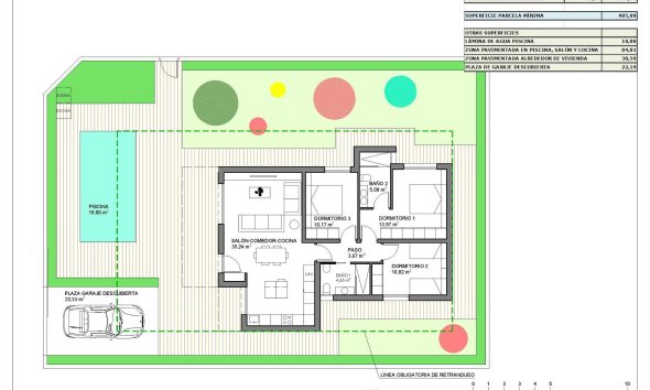Obra nueva - Villa - Hondón de las Nieves - Urbaniz. La Montañosa
