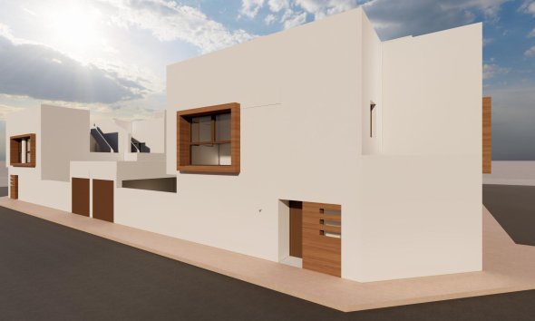 New Build - Terraced house / Townhouse - San Javier - pueblo