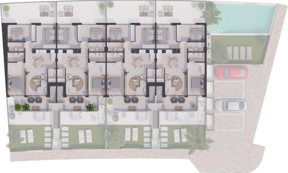 Obra nueva - Adosado - San Pedro del Pinatar - Los Cuarteros