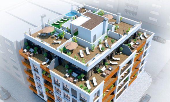 New Build - Apartment - Torrevieja - Parque de Las Naciones