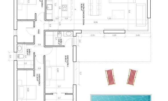 New Build - Villa - Hondón de las Nieves - Urbaniz La Montañosa