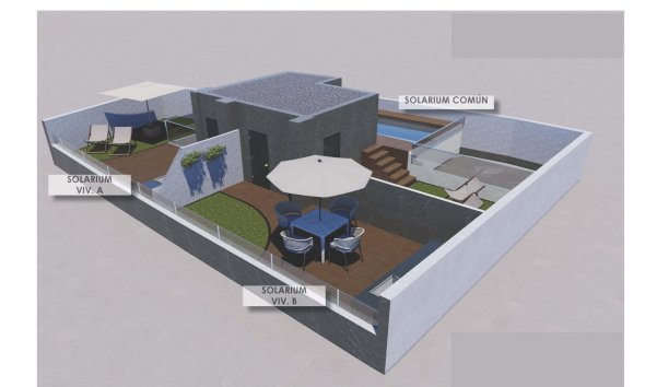 New Build - Bungalow - Torrevieja - Playa de El Cura