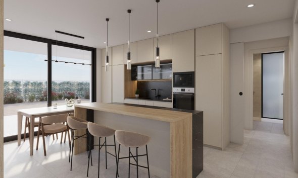 Obra nueva - Villa - Fuente Álamo - Hacienda del Alamo