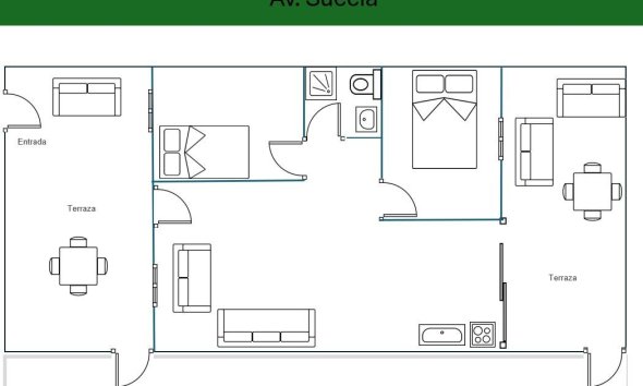 Resale - Terraced house / Townhouse - Pilar de la Horadada - Mil Palmeras