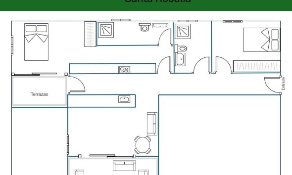 Resale - Apartment - Los Alcazares - Dolores de Pacheco-Santa Rosalía