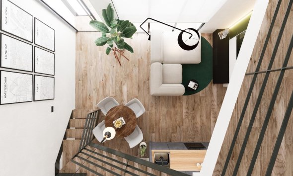 Obra nueva - Bungalow - Alicante - Carolinas Bajas