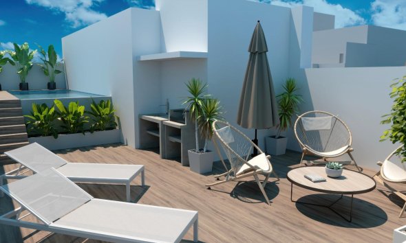 New Build - Bungalow - Torrevieja - Playa de El Cura