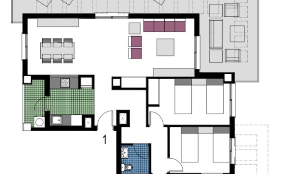 New Build - Apartment - Orihuela Costa - Mil Palmeras