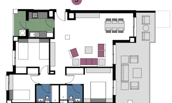 New Build - Apartment - Orihuela Costa - Mil Palmeras