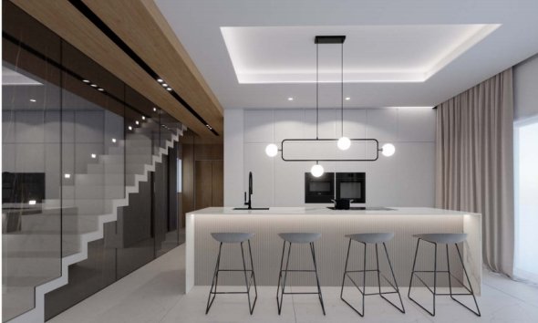 Obra nueva - Villa - Orihuela Costa - Campoamor