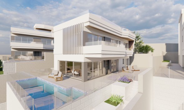 Obra nueva - Villa - Orihuela Costa - Campoamor