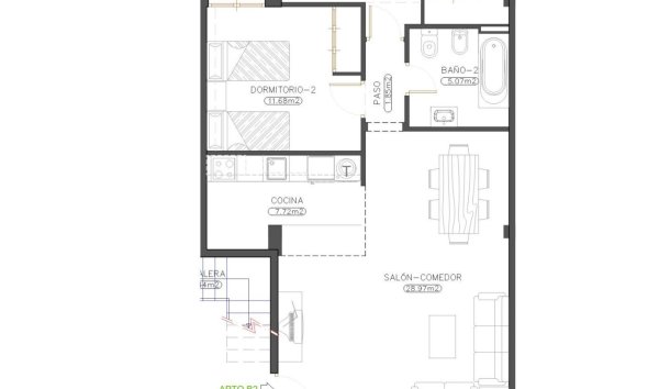 Obra nueva - Bungalow - Cuevas del Almanzora - Herrerias