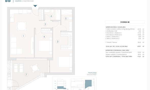 Rynek Pierwotny - Bungalow / Domek parterowy - Benijofar - Pueblo