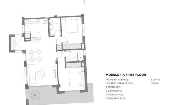 New Build - Apartment - Los Alcazares - Parque Diana