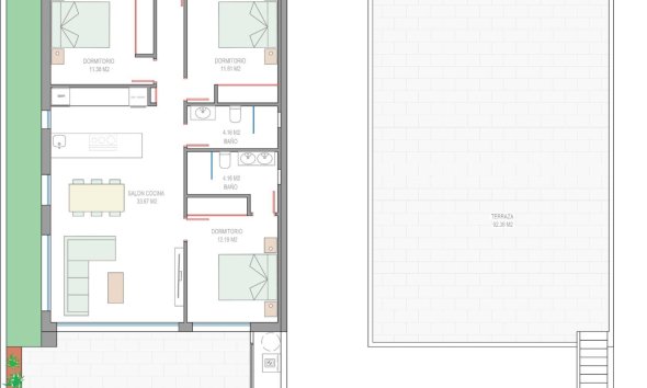 New Build - Villa - Los Alcazares - Serena Golf