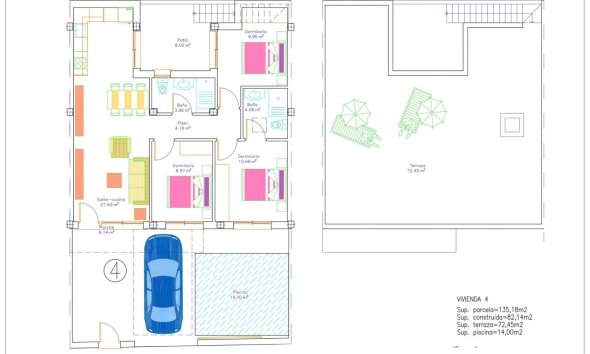Obra nueva - Adosado - Avileses